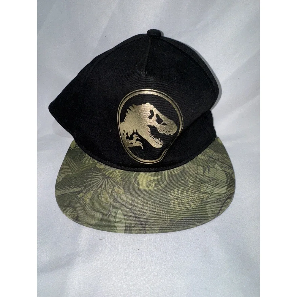 Boys Youth Jurassic World Jurassic Park Ball Universal Studio's Snapback Cap Hat